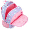 Рюкзак BRAUBERG KIDS SET, с пеналом в комплекте, 2 отделения, "Rainbow clouds", 37x28x16 см, 272100 по низкой цене оптом 