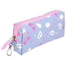 Рюкзак BRAUBERG KIDS SET, с пеналом в комплекте, 2 отделения, "Rainbow clouds", 37x28x16 см, 272100 по низкой цене оптом 