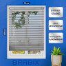 Жалюзи горизонтальные BRABIX 55*160 см, АЛЮМИНИЙ, цвет серебристый, хххххх, 608629 по низкой цене оптом Краснодар, Москва, Уфа, Казань, Барнаул, Владивосток, Хабаровск, Сахалин, Красноярск, Екатеренбург, 