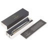 Набор PARKER "Jotter Stainless Steel GT": шариковая ручка синяя и перьевая ручка, 2093257 по низкой цене оптом 