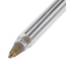 Ручка шариковая STAFF Basic Budget BP-02, письмо 500 м, СИНЯЯ, длина корпуса 13,5 см, линия письма 0,5 мм, 143758 по низкой цене оптом 