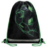Мешок для обуви BRAUBERG KIDS, с петлей, светоотражающая полоса, 46х36 см, Green ball, 272393 по низкой цене оптом 