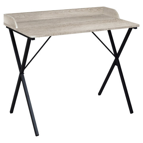 Стол на металлокаркасе BRABIX "LOFT CD-008", 900х500х780 мм, цвет дуб антик, 641864 по низкой цене оптом 