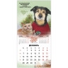 Календарь настенный перекидной 2026г, BRAUBERG, 12 листов, 21,3х21,3см, МИНИ, Не падай духом, 116942 по низкой цене оптом 