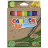 Фломастеры экологичные CARIOCA (Италия) "Joy" EcoFamily 12 цветов, вентилируемый колпачок, 43100 по низкой цене оптом 