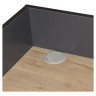 Стол на металлокаркасе BRABIX "LOFT CD-007", 800х500х840 мм, органайзер, комбинированный, 641227 по низкой цене оптом 
