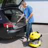 Пылесос KARCHER WD 4 Premium, с пылесборником, мощность 1000 Вт, контейнер из нержавеющей стали, 1.348-150.0 по низкой цене оптом 