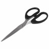 Ножницы BRAUBERG "Classic", 185 мм, чёрные, классической формы, 2-х сторонняя заточка, 230934 по низкой цене оптом 