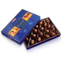 Конфеты ПОБЕДА ВКУСА "Соната" шоколадные, с цельным орехом, 250 г, картонная коробка, IM_332