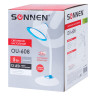 Светильник настольный SONNEN OU-608, на подставке, светодиодный, 5 Вт, белый/синий, 236669 по низкой цене оптом Краснодар, Москва, Уфа, Казань, Барнаул, Владивосток, Хабаровск, Сахалин, Красноярск, Екатеренбург, 
