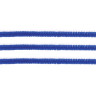 Проволока синельная для творчества "Пушистая", синяя, 30 шт., 0,6х30 см, ОСТРОВ СОКРОВИЩ, 661538