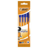 Ручки шариковые BIC "Orange Original Fine", НАБОР 4 шт., СИНИЕ, узел 0,8 мм, линия письма 0,3 мм, пакет, 8308521 по низкой цене оптом Краснодар, Москва, Уфа, Казань, Барнаул, Владивосток, Хабаровск, Сахалин, Красноярск, Екатеренбург, 