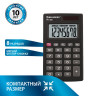 Калькулятор карманный BRAUBERG PK-408-BK (97x56 мм), 8 разрядов, двойное питание, ЧЕРНЫЙ, 250517 по низкой цене оптом 