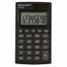 Калькулятор карманный BRAUBERG PK-408-BK (97x56 мм), 8 разрядов, двойное питание, ЧЕРНЫЙ, 250517 по низкой цене оптом 