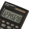 Калькулятор карманный BRAUBERG PK-408-BK (97x56 мм), 8 разрядов, двойное питание, ЧЕРНЫЙ, 250517 по низкой цене оптом 
