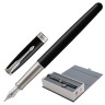 Ручка перьевая PARKER "Sonnet Core Black Lacquer CT", корпус черный глянцевый лак, палладиевые детали, черная, 1948312 по низкой цене оптом 
