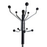Вешалка-стойка BRABIX "CR-870" на мраморном диске, металл, 5+3 крючка, цвет коричневый, 606436 по низкой цене оптом Краснодар, Москва, Уфа, Казань, Барнаул, Владивосток, Хабаровск, Сахалин, Красноярск, Екатеренбург, 