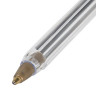 Ручка шариковая STAFF Basic Budget BP-02, письмо 500 м, ЧЕРНАЯ, длина корпуса 13,5 см, линия письма 0,5 мм, 143759 по низкой цене оптом 