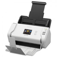 Сканер потоковый BROTHER ADS-2700W, А4, 600х600, 35 стр./мин., АПД, сетевая карта, Wi-Fi, ADS2700WTC1