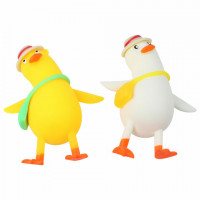 Игрушка-антистресс "СЧАСТЛИВЫЙ ГУСЬ", 13,7 см, ассорти 2 цвета, JOLLY JOT (ДЖОЛЛИ ДЖОТ), 665804