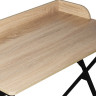 Стол на металлокаркасе BRABIX "LOFT CD-008", 900х500х780 мм, цвет дуб натуральный, 641865 по низкой цене оптом 