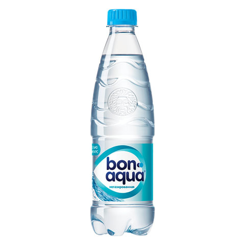 Вода негазированная питьевая BONAQUA (БонАква), 0,5 л, пластиковая бутылка, 739921 по низкой цене оптом Краснодар, Москва, Уфа, Казань, Барнаул, Владивосток, Хабаровск, Сахалин, Красноярск, Екатеренбург, 