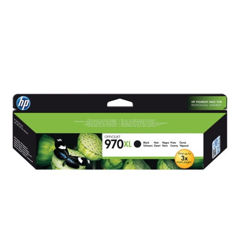 Картридж струйный HP (CN625AE) OfficeJet Pro X576/476/451/551, №970XL, черный, оригинальный, ресурс 9200 страниц по низкой цене оптом 