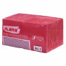 Салфетки бумажные 400 шт., 24х24 см, "Big Pack", красные, 100% целлюлоза, LAIMA, 114727 по низкой цене оптом 