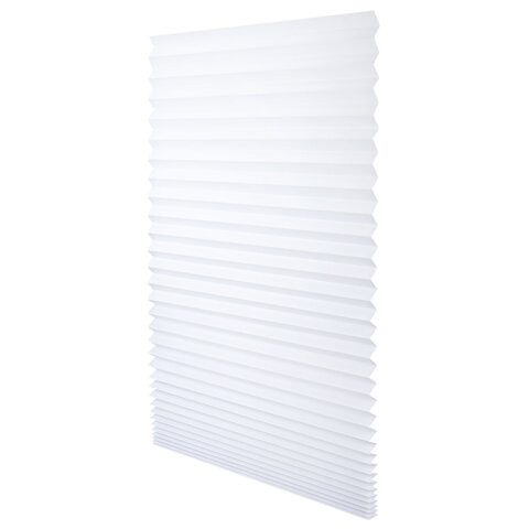 Жалюзи-плиссе штора бумажная самоклеящаяся BRABIX 60*180см, ЭКО, 80г/м2, цвет белый, 1 шт., 700001 по низкой цене оптом Жалюзи-плиссе штора бумажная самоклеящаяся BRABIX 60*180см, ЭКО, 80г/м2, цвет белый, 1 шт., 700001 по низкой цене оптом