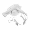 Фен для волос настенный BRAYER BR3021, 2000 Вт, пластиковый корпус, 2 скорости, белый по низкой цене оптом 
