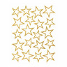Украшение для окон и стекла ЗОЛОТАЯ СКАЗКА "Звезды 3", 25,8х33,5 см, ПВХ, 591257
