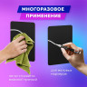 Табличка меловая А5 (14,8x21 см), КОМПЛЕКТ 10 штук, пластиковая, 0,5 мм, ЧЕРНАЯ, BRAUBERG, 291301 по низкой цене оптом 