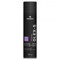 Полироль-пена для мебели 300 мл, PRO-BRITE OLEX-5 For Wood, очищает, придаёт блеск, аэрозоль, 115-03