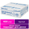 Мел белый, мягкое письмо, набор 400 шт., круглый, BRAUBERG, 227441 по низкой цене оптом 