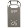 Флеш-диск 64 GB, SILICON POWER Touch T50, USB 2.0, металлический корпус, серебристый, SP64GBUF2T50V1C по низкой цене оптом Краснодар, Москва, Уфа, Казань, Барнаул, Владивосток, Хабаровск, Сахалин, Красноярск, Екатеренбург, 