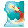 Подставка-держатель для книг и учебников фигурная BRAUBERG KIDS "Cosmo" раздвижная, металлическая, 238068 по низкой цене оптом Краснодар, Москва, Уфа, Казань, Барнаул, Владивосток, Хабаровск, Сахалин, Красноярск, Екатеренбург, 