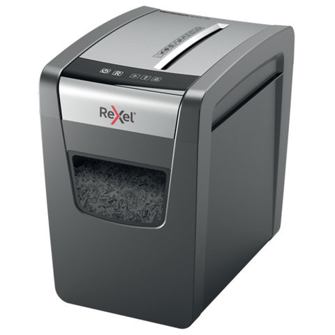Уничтожитель (шредер) REXEL MOMENTUM X312-SL, 3 уровень секретности, фрагменты 5х42 мм, 12 листов, 23 л, 2104574EU по низкой цене оптом 