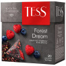 Чай TESS (Тесс) "Forest Dream", черный с малиной и черникой, 20 пирамидок по 1,8 г, 0784-12 по низкой цене оптом 