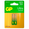 Батарейки КОМПЛЕКТ 2 шт, GP Ultra G-Tech, AAA (LR03, 24А), алкалиновые,мизинчиковые,, 24AUA21-2CRSBC2 по низкой цене оптом 