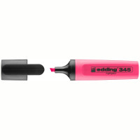 Текстовыделитель Edding "345" розовый, 2-5мм