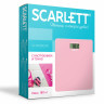 Весы напольные SCARLETT SC-BS33E041, электронные, вес до 180 кг, квадратные, стекло, розовые по низкой цене оптом 