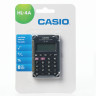 Калькулятор карманный CASIO HL-4A-S, КОМПАКТНЫЙ (87х56х8,6 мм), 8 разрядов, питание от батареи, черный, HL-4A-S-EP по низкой цене оптом 