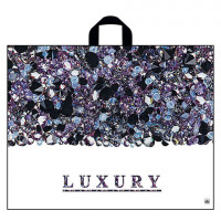 Пакет с петлевой ручкой ПВД, 55х70см, "Лакшери", 90мкм, ШК7741, н00067778