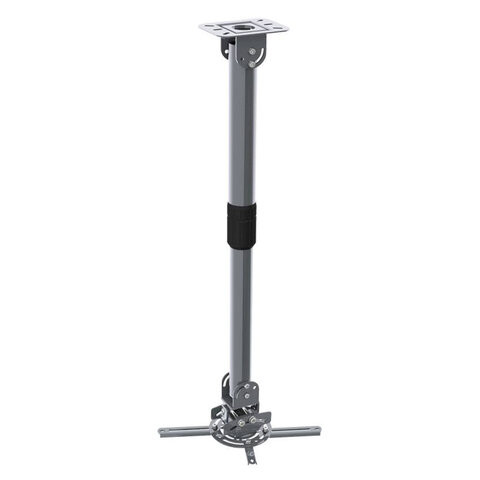 Кронштейн для проекторов настенно-потолочный CACTUS CS-VM-PR16L-AL, высота 45-71 см, 23 кг по низкой цене оптом 