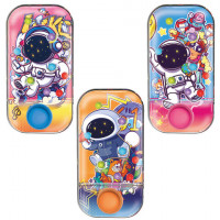 Водная игра КОСМОНАВТЫ, 11*6 см, мячики, ассорти, 3 вида, JOLLY JOT (ДЖОЛИ ДЖОТ), 665996
