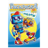 Раскраска с заданиями +56 наклеек "Наклей и раскрась"сцвет.фоном, А5, 16стр., 16,2х23,4 см, АССОРТИ, ЛиС по низкой цене оптом 