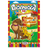 Раскраска с заданиями +56 наклеек "Наклей и раскрась"сцвет.фоном, А5, 16стр., 16,2х23,4 см, АССОРТИ, ЛиС по низкой цене оптом 