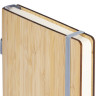 Ежедневник недатированный А5 145х213мм BRAUBERG "Bamboo", резинка, держатель, 160л, коричневый, 117137 по низкой цене оптом Ежедневник недатированный А5 145х213мм BRAUBERG "Bamboo", резинка, держатель, 160л, коричневый, 117137 по низкой цене оптом