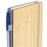 Ежедневник недатированный А5 145х213мм BRAUBERG "Bamboo", резинка, держатель, 160л, коричневый, 117137 по низкой цене оптом Ежедневник недатированный А5 145х213мм BRAUBERG "Bamboo", резинка, держатель, 160л, коричневый, 117137 по низкой цене оптом