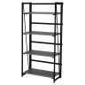 Стеллаж на металлокаркасе BRABIX "LOFT SH-001", 600х300х1250 мм, складной, цвет дуб антик, 641229 по низкой цене оптом 